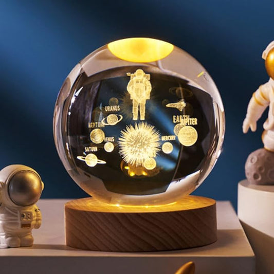 Looges™ - 3D Ball Solar System Astronaut